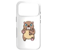 Angry Wombat Football Player Funny College Animal Case for iPhone 17 Pro