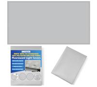 ANGSYLTH Fluorescent Light Covers - Classroom Covers for Ceiling Lights, 1 PCS 4 x 2 Feet Magnetic Light Filters, Classroom, Office Decor (Light Gray)