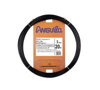 Anguila | Cable Guide | Interchangeable Terminals | Monofilament | Nylon | Black | Diameter 3 mm | 20 m
