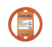 Anguila | Cable Guide | Interchangeable Terminals | Steel Cord + Propylene | Orange | Diameter 4 mm | 15 m