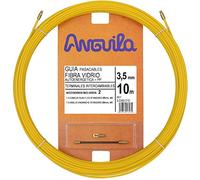 Anguila Fibreglass Reinforced + Propylene Reinforced Cable Guide Interchangeable Clamps Yellow Diameter 3.5 mm 10 m