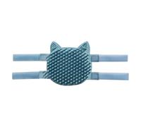 Angular Massage Brush for Cats - Wall Scratching Post with Cat | Automatic Soft Silicone Groomer | Autonomous Care Accessory, Protects Furniture, Ideal on and Legs