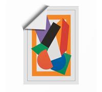 Angular Momentum Geometric Unframed Wall Art Print A2 (59.4×42cm), Wall Decor for Living Room, Bedroom, Office & Home, Art Gift
