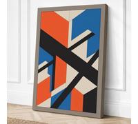 Angular Perspectives Canvas Wall Art Print 18x12 Inch