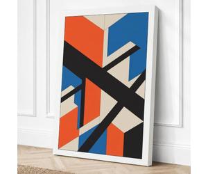 Angular Perspectives Canvas Wall Art Print 24x16 Inch (61 x 41 cm)