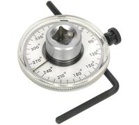 Angular Torque Gauge - 1/2" Sq Drive - Adjustable Reaction Arm - Rotating Index