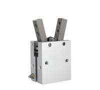 Angular Type Air Gripper Claw Pneumatic Cylinder Double Action MHC2-10D MHC2-16D MHC2-20D MHC2-25D MHC2-32D 1Pcs(D-Z73)