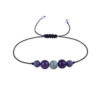 ANGUOEY Volcanic Stone Bracelet, Colourful Frosted Stone Bracelet, Hand Beaded, 2022 The Newest Hand Beaded Bracelet Hand Jewellery (1 piece)