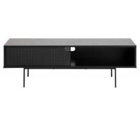 Angus Black 140cm TV Unit