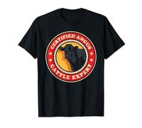 Angus Cattle Expert | Black Angus Cow T-Shirt