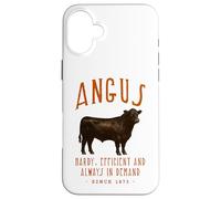 ANGUS CATTLE VINTAGE LIVESTOCK DESIGN Case for iPhone 16 Plus