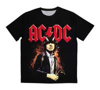Angus Highway To Hell Sublimated T-Shirt AC/DC Black M