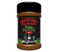 Angus & Oink | BBQ Pit Boys Pork Privilege Rub | All-Purpose Pork Seasoning with Mild Kick | Perfect for Ribs, Pulled Pork, Chops & More | Meat Rubs and Seasoning | 230g