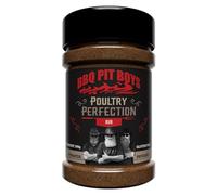 Angus & Oink | BBQ Pit Boys Poultry Perfection Rub | Smooth Heat from Cumin & Chilli | Ultimate BBQ Seasoning for Chicken, Thighs, Wings & More | 200g