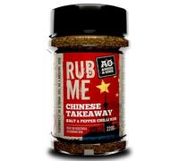Angus & Oink | Chinese Salt & Pepper Chilli Seasoning | Authentic Szechwan Flavour | Perfect for Chips, Chicken & Ribs | Bold & Addictive | 220g