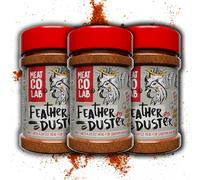 Angus & Oink | Feather Duster Chicken BBQ Rub | Orange, Paprika, Chipotle and Lemon Pepper Seasoning, Perfect For Chicken | Gluten-Free, Vegan Friendly | 200g x 3