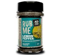 Angus & Oink | Lemon Pepper Seasoning | Sofishticated Citrus Flavour | Ideal for Seafood, Chicken & Pork | Fresh, Zesty & Herb-Infused | 210g