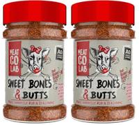 Angus & Oink | Sweet Bones & Butts Seasoning | Maple BBQ Rub | 230g (Pack of 2)