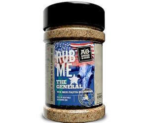 Angus & Oink | The General Tex Mex BBQ Seasoning | Authentic Deep Southern Flavour | Perfect for Beef, Lamb, Chicken & Vegetables | Gluten-Free | 200g