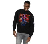 Angus Union Flag Lightning Sweatshirt AC/DC Black S