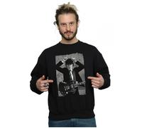 Angus Young Distressed Photo Sweatshirt AC/DC Black XXXL