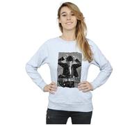 Angus Young Distressed Photo Sweatshirt AC/DC Grey S
