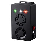 Angveirt Battery Operated Rodent Repellent Pest Mouse Repeller Electronic Ultrasonic Mice Squirrel Repeller with Strobe Lights Mouse Car Deterrent Under Hood Animal Repeller