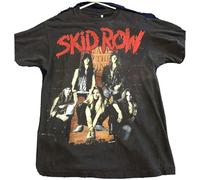 ANGXIA Men's Skid Row T Shirt Black M
