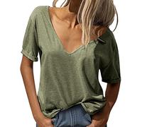 Angxiwan Clothes Women Sale Ladies Evening Tops Size 18-20 Ladies Gillets/Waistcoats Women's Night Out Tops Women's Plaid Flannel Shirt Plus Size Bardot Top Green