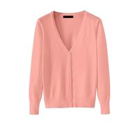 Angxiwan Early Prime Deals Oversized Cardigans for Women Women's Lightweight V Neck Cardigan Sweater (Available in Plus Size) Lightweight Today Deals of The Day Orange