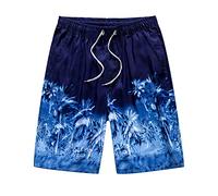 Angxiwan Mens Summer Shorts Summer Beach Men's Shorts Outdoor Five-Point Swimming Quick-Drying Pants Men's Pants Mens Board Shorts 29 Dark Blue