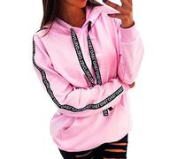 Angxiwan My Orders Placed Recently by Me Ladies Plus Size Shirts Sweatshirt Pullover Long Women Hooded Shirt Sleeve Plus Solid Size Tops Women's All Friday Black Deals