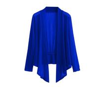 Angxiwan My Orders UK My Recent Orders Lightweight Cardigans for Women UK Casual Long Sleeve Open Front Cardigan Solid Color Loose Fit Waterfall Cardigans Warehouse Sale Clearance