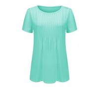 Angxiwan My Recent Orders Pay in 3 Monthly Payments Items Personalised T Shirt Women's Round Neck Short Sleeve Solid Color T Shirt Fashionable Casual Top