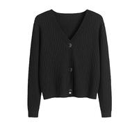 Angxiwan Order Again from My Recent Orders Oversized Cardigans for Women Women's Autumn and Winter Long Sleeve V Neck Soft Knit Solid Color Cardigan Lightweight Early Friday Black Deals