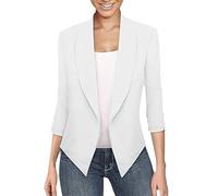 Angxiwan Sale Clearance Items Womens Holiday Cardigans Womens Ladies Solid V Neck Cardigan Long Sleeve Coat Pockets Outerwear Lightweight Jackets for Overstock Sale Clearance White