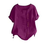 Angxiwan Same Day Delivery Clothes Womens Summer Blouses Plus Size Sleeveless Tops Striped T Shirts for Women UK Polyester T Shirt Women Tank Top with Built in Bra UK Red
