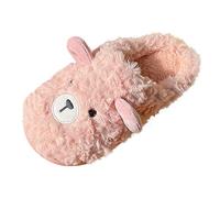 Angxiwan Slippers Womens Size 6 Slippers Women Animals Shape Winter Anti-Slip for Women UK Cozy Plush Fleece Lining with Memory Foam Indoor just Sheepskin for