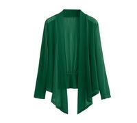Angxiwan Today Deals of The Day Clearance Lightweight Cardigans for Women UK Casual Long Sleeve Open Front Cardigan Solid Color Loose Fit Waterfall Cardigans Prime Deals of The Day