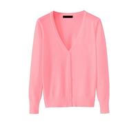Angxiwan Warehouse Deals Clearance Ladies Lightweight Jackets Women's Lightweight V Neck Cardigan Sweater (Available in Plus Size) Oversized Cardigans 2024 Watermelon Red