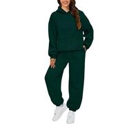 Angxiwan Your Orders Deal of The Day Buy Again Tracksuit Full Sets for Women Uk 2 Piece Co Ord Sets Outfits Hoodie And Sweatpants Jogger Set Ladies Gym Activewear Warehouse Clearance Bargains Sale