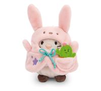 Angy plush cat and rabbit disguise Pink S