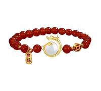 Angyape 2024 Chinese New Year Dragon Bracelets for Women, Dragon Beaded Bracelet Chinese Zodiac Feng Shui Lucky Amulet Stretch Bracelets for Women Unisex Jewelry, Adjustable, Stone, no gemstone