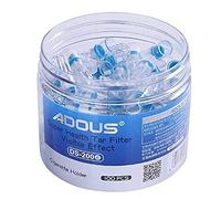 Angzhili 100Pcs Efficient Disposable Cigarette Filters for Smokers,Tar Filter Reduces Tar Tobacco Filter Tip Filter Tips for Cigarette Smokers for Tar and Nicotine Family Pack