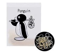 Angzhili 2 Packs Dental Elastic Rubber Bands Orthodontic Elastics Braces Teeth Gap (Penguin5/16")