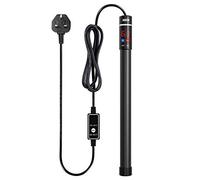 Angzhili 50-500W Aquarium Heater,LED Display Submersible Titanium Fish Tank Heaters Thermostat with External Thermostat Controller (300 W)