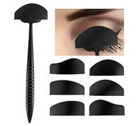 Angzhili 6 In 1 Eyeshadow Stamp,Silicone Eyeshadow & Eyeliner Applicator,Lazy Eyeshadows Fixer for Beginners,Quick Eyes Makeup Tool Kit,Faultless Look Makeup For Women