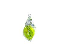 ANHATUIV Christmas Decorations Ocean Conch Resin Pendants Luminous Conch Charms Multi-color Seashell Conch Shells Jewelry Pendant for Earrings Necklaces Keychains