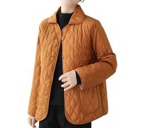 ANHATUIV Lightweight Down Jacket Women's Quilted Jacket Women Ladies Puffer Jackets Womens Quilted Padded Country Coat Ladies Country Diamond Quilt Cotton Jackets Women's Coat