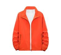 ANHATUIV Mens Jacket Men's Sports Shell Jacket Lightweight Windbreaker Outdoor Recreation Coat Men's Lightweight Full Zip Men Spring Autumn Plus Size Jackets Men Jackets for Work